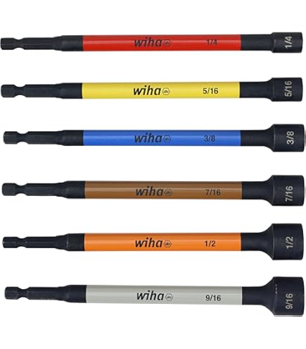 Amazon.com: Makita A-97639 Impactx 4 Pc 1-3/4″ Magnetic Nut Driver