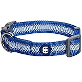 Blueberry Pet Large Dog Collar in Reflective Navy