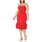 LIKELY Womens Midi Amica Dress