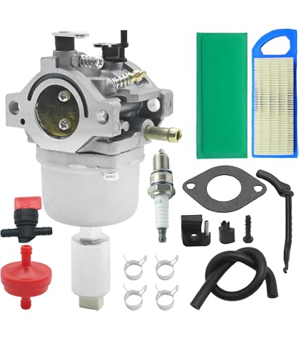 Gartenzube Carburetor Replacement For Troy-Bilt Pony Mower 13wm77ks011 With 15.5 HP Briggs & Stratton Engine