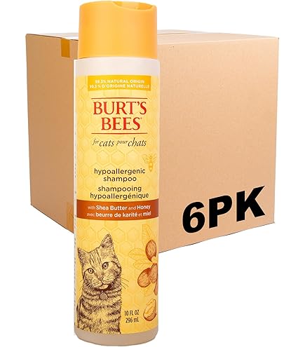 For Cats Burt's Bees Hypoallergenic Waterless Shampoo For