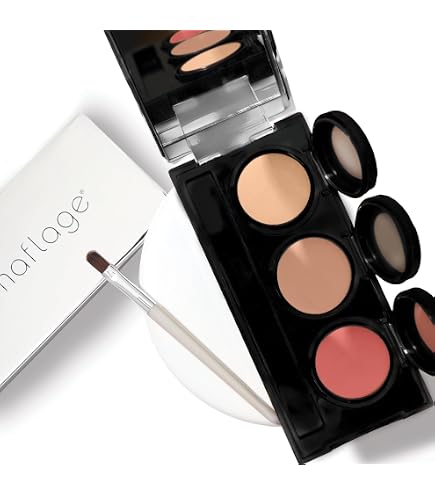 Amazon.com : Kryolan Concealer Circle (N) - Full Coverage 6-Color