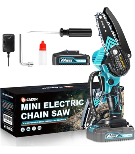 Yubunt 20V Mini Chainsaw Charger - AC/DC Power Adapter For SK1804D Saker & Compatible Cordless Mini Chainsaws