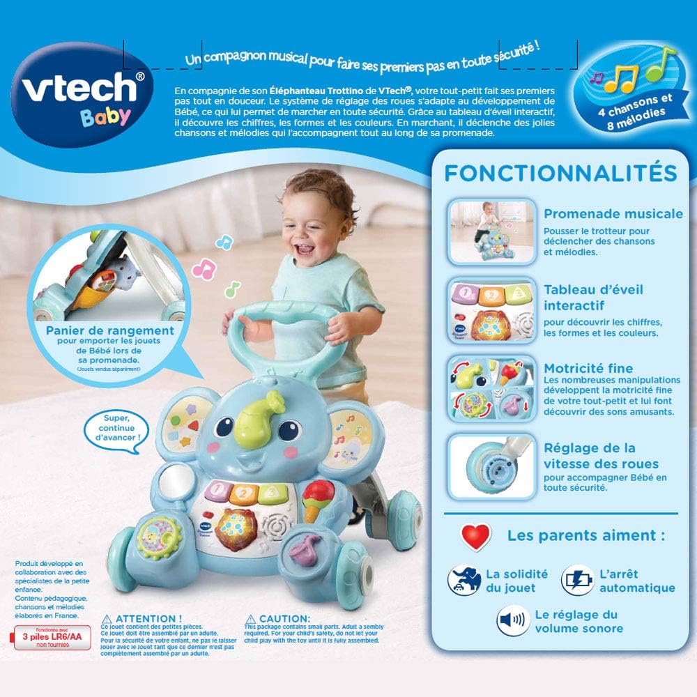 Vtech Baby Walker 80 Walkers Activity Entertainment