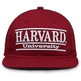 The Game NCAA Harvard Crimson, Unisex Retro Bar Design Hat, Adjustable, One Size