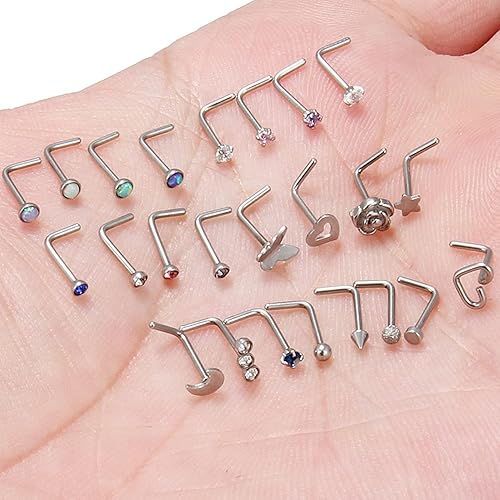 Nose Piercing Stainless Steel Wholesale Cheap 16g Nose Rings 16