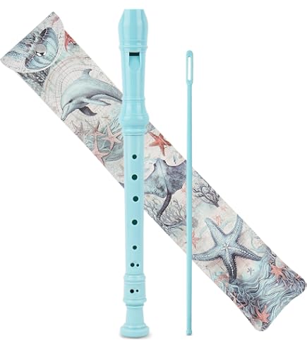 Flûte à Bec Soprano En Plastique EASTTOP - 8 Trous, Clé Do, Pour Débutants Enfants, Avec Kit Nettoyage