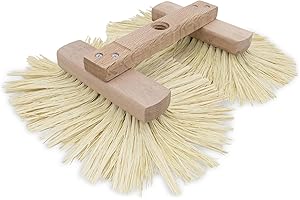 Marshalltown Double Crows Foot Brush, Creates Quality Drywall Texture, Drywall Tools, Tampico Fibers, Made in The USA, 844
