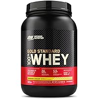 Optimum Nutrition Gold Standard 100% Protein Powder, 2 Pound (Packaging May Vary) Whey Banana Cream