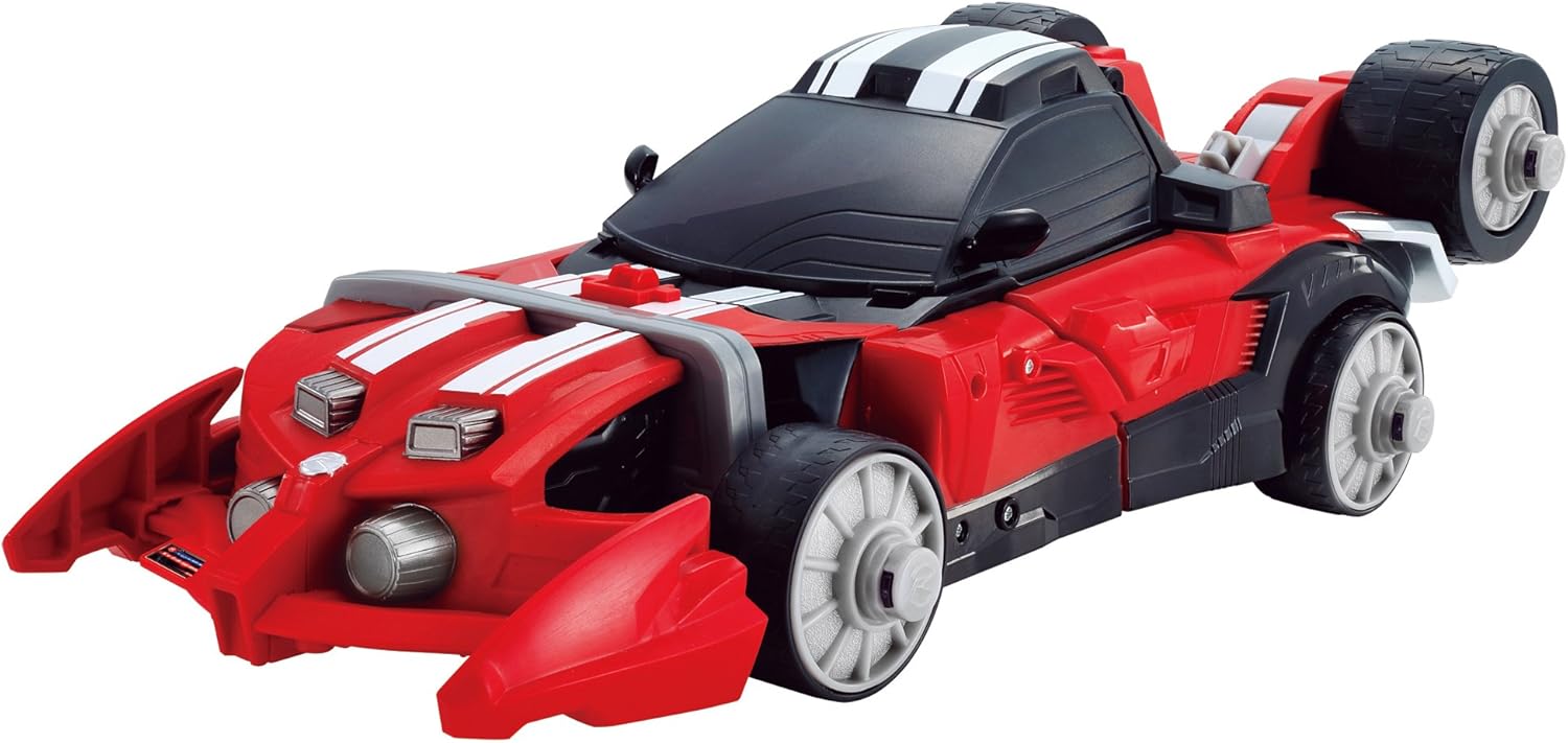 Amazon 仮面ライダードライブ 三段変形 Dxトライドロン ソフビ人形 おもちゃ