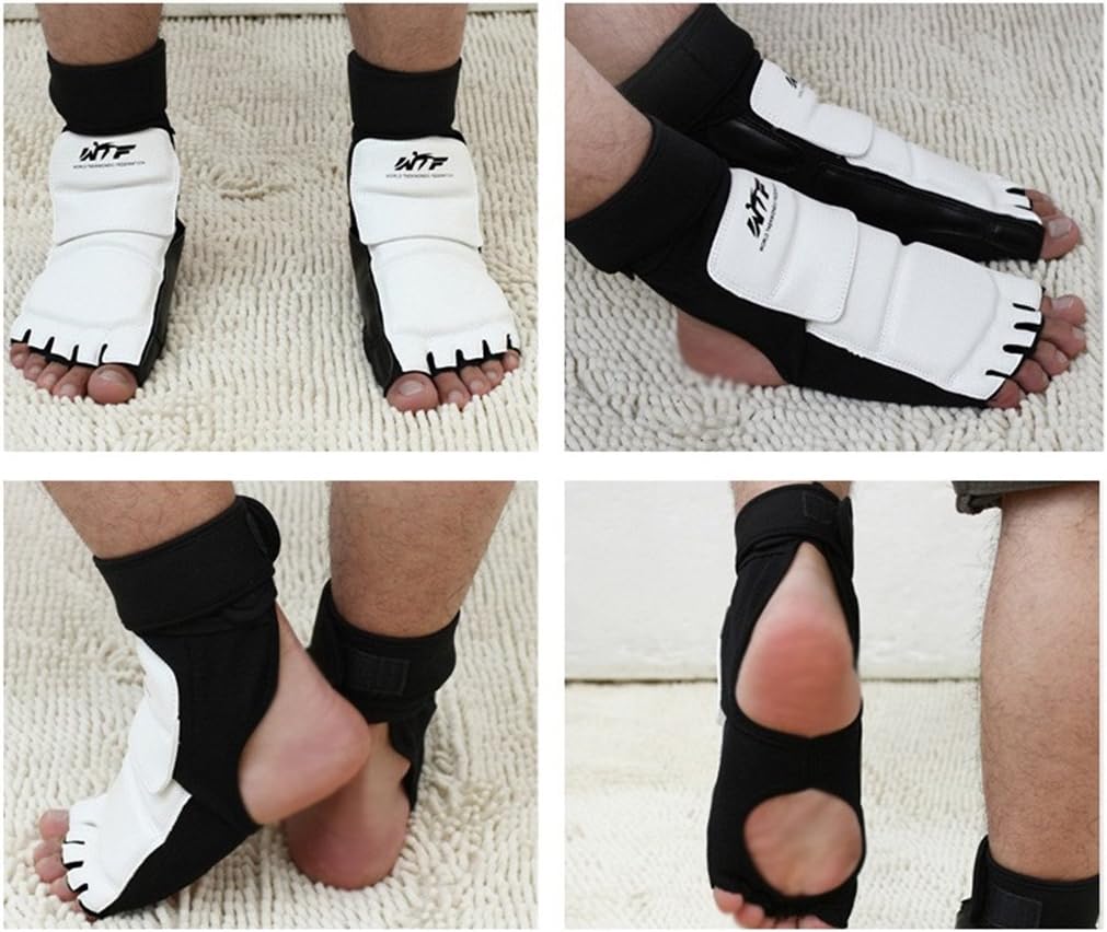 Wonzone Taekwondo Boxing Foot Protector Gear Martial Arts Training Sparring Gear Muay Thai Kung Fu Tae Kwon Do Feet Protector TKD Foot Gear Support for Men Women Kids : Sports & Outdoors