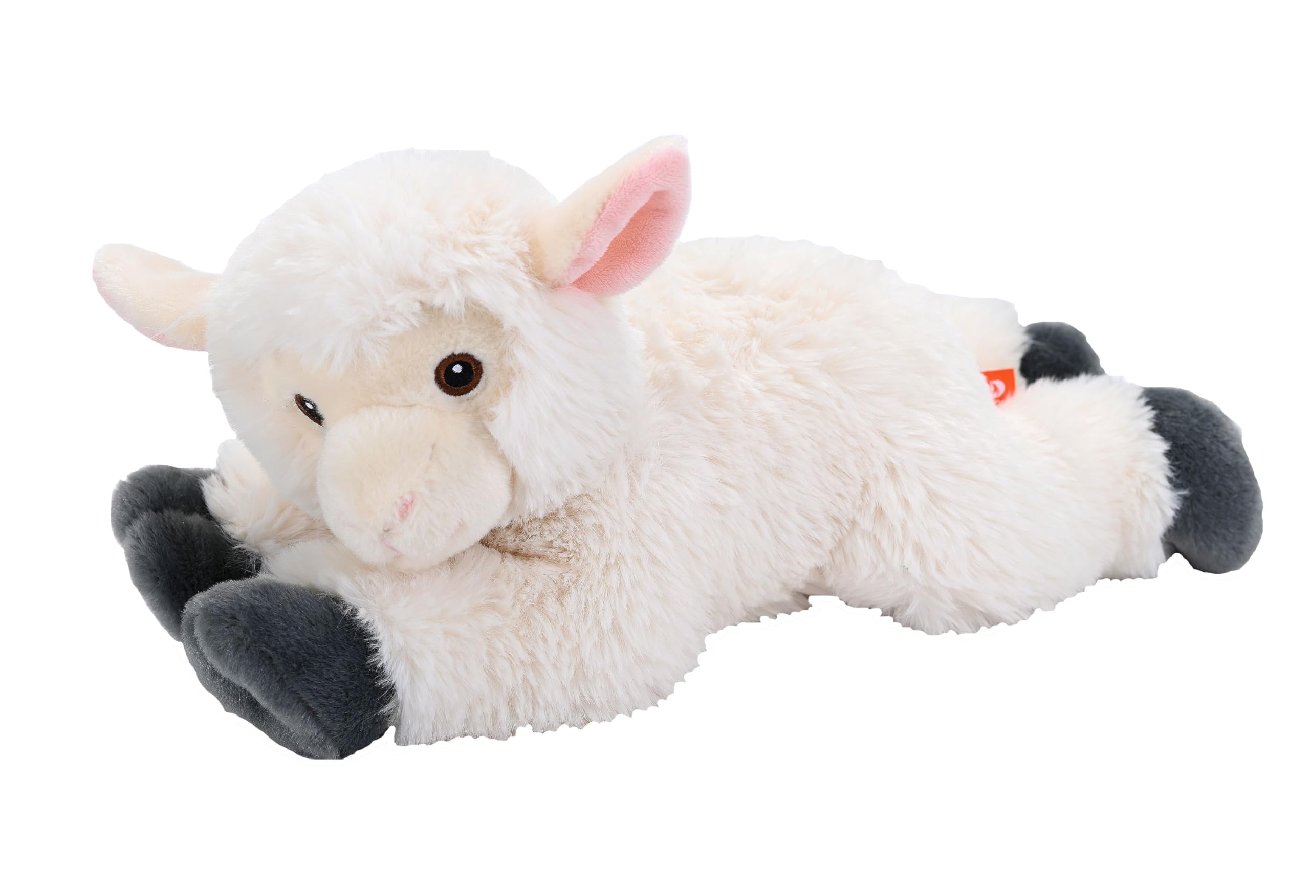 Wild Republic Ecokins Lamb, Stuffed Animal, 12 inches, Gift for Kids, Plush Toy, Made from Spun Recycled Water Bottles, Eco Friendly, Child’s Room Décor