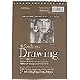 Strathmore Medium Drawing Spiral Paper Pad 6"X8"-24 Sheets -62400200