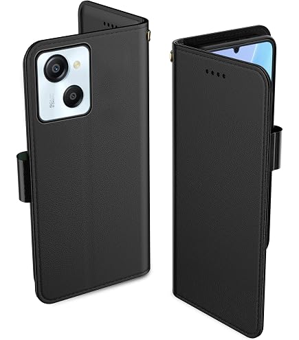 Cover Blackview Oscal S80 (6.58'') In TPU Morbido Nero + 2 Pellicole In Vetro Temperato 9H, Custodia Sottile Antigraffio
