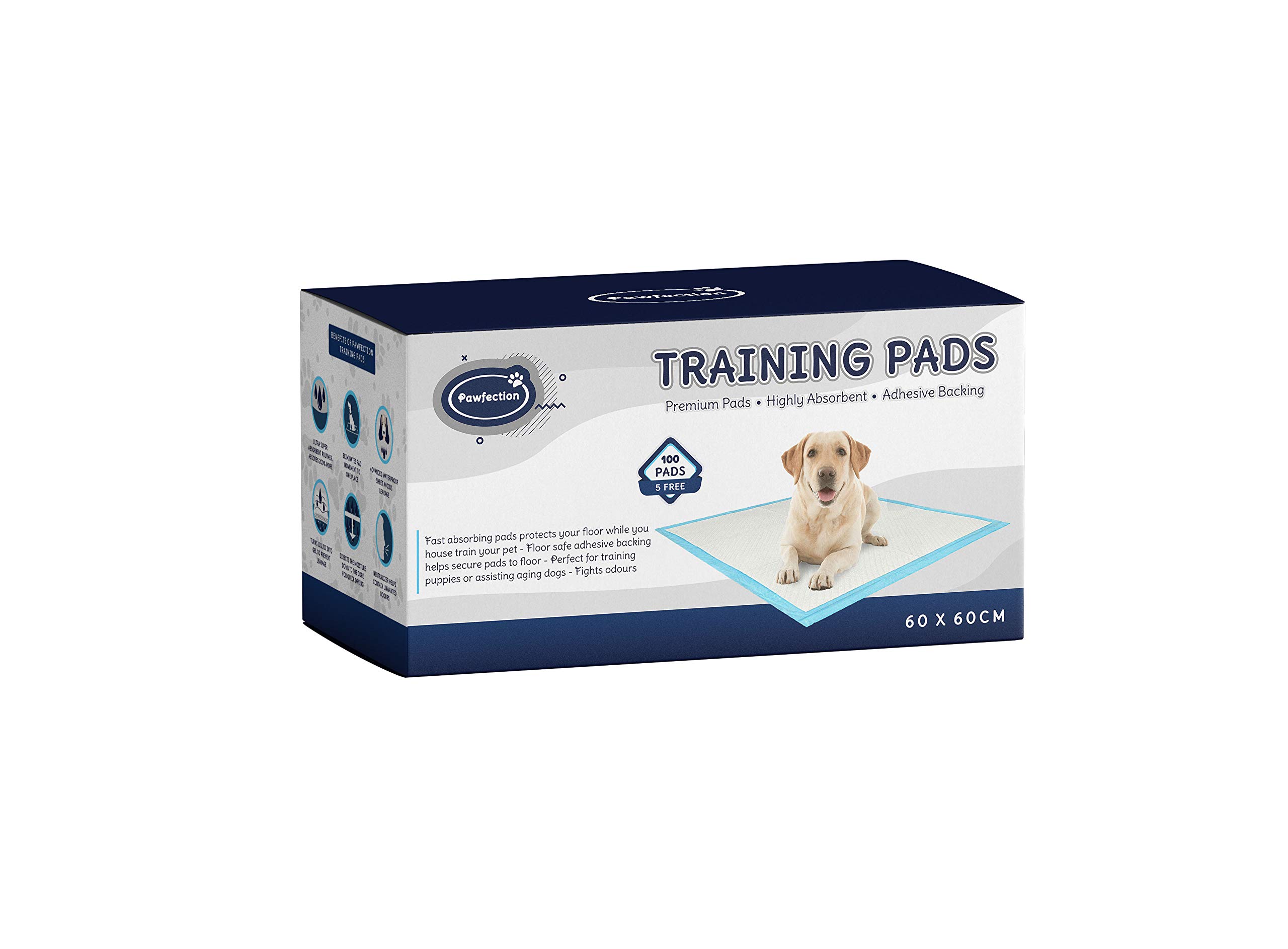 pee pads with adhesive backing