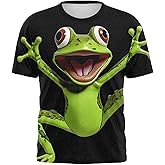 Men's T-Shirts Funny T-Shirt for Men 3D Cat Graphic Print Tees Summer Shirts for Men Casual Short Sleeve Tee,Polyester