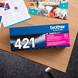 Brother TN-421M Magenta Toner Cartridge Standard Yield Single Pack view 9