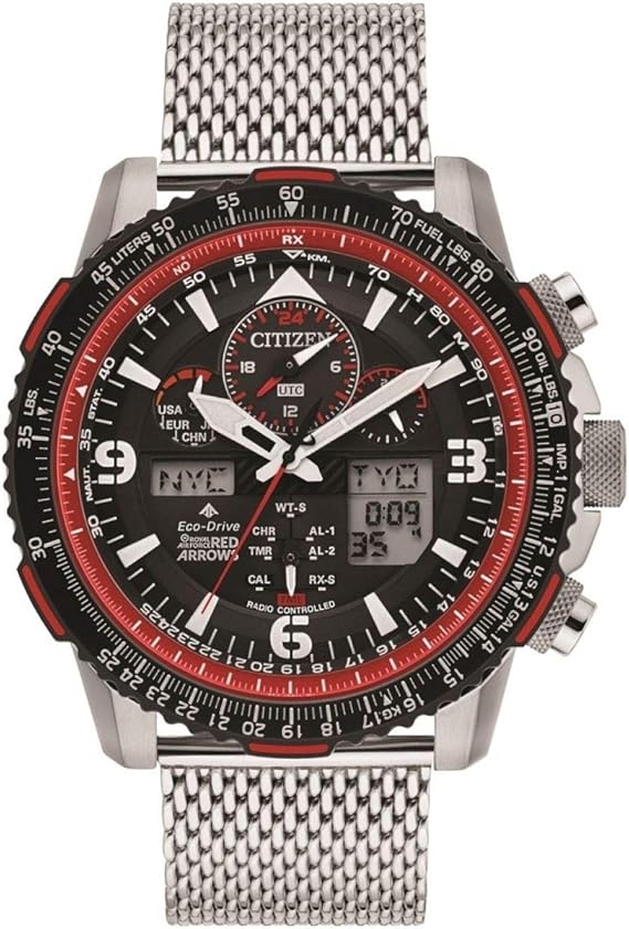 casio red arrows watch