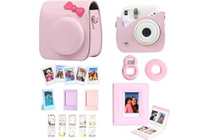 CAIYOULE Accessories for Fujifilm Instax Mini SE/7+/7c/7s Instant Camera Case Mini Film Album Photo Frames DIY Stickers Selfi