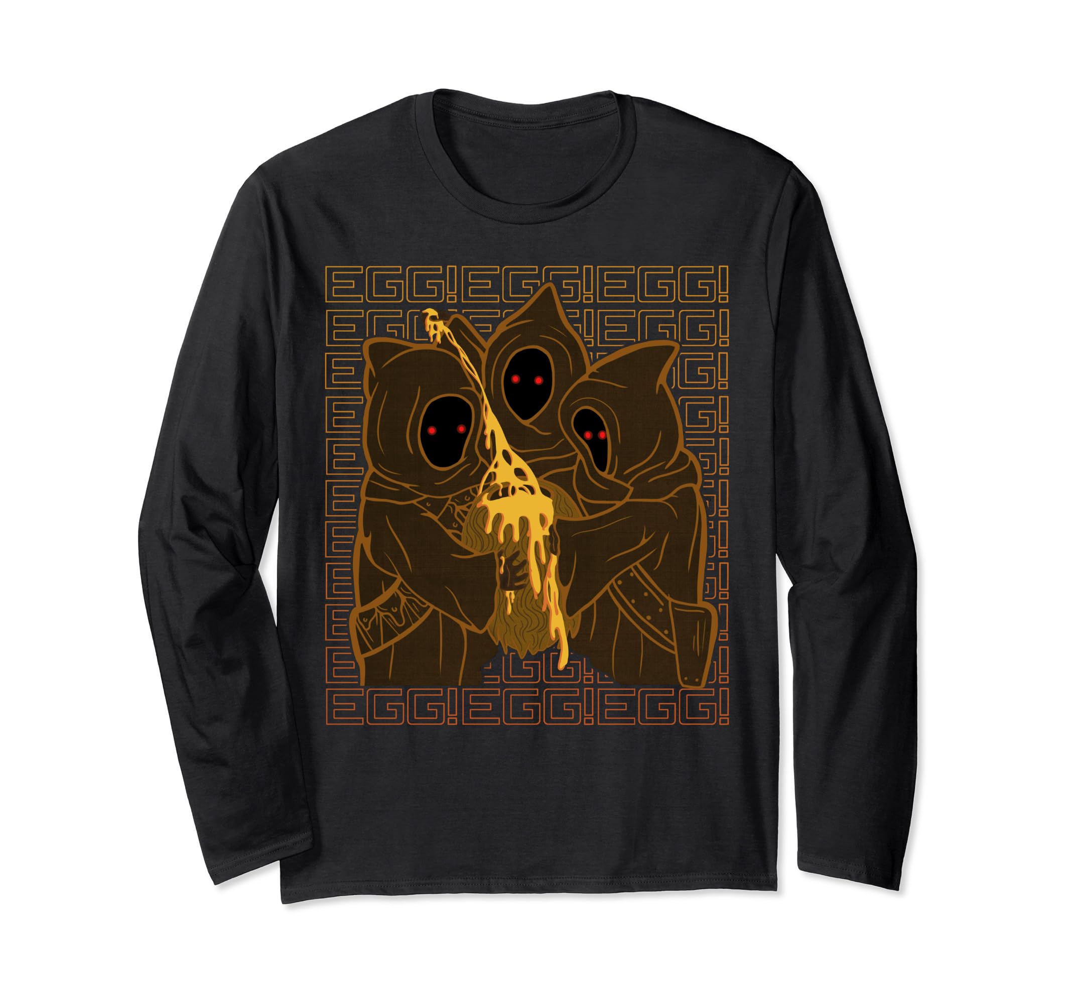 Star Wars The Mandalorian Jawa Egg Portrait Long Sleeve T-Shirt