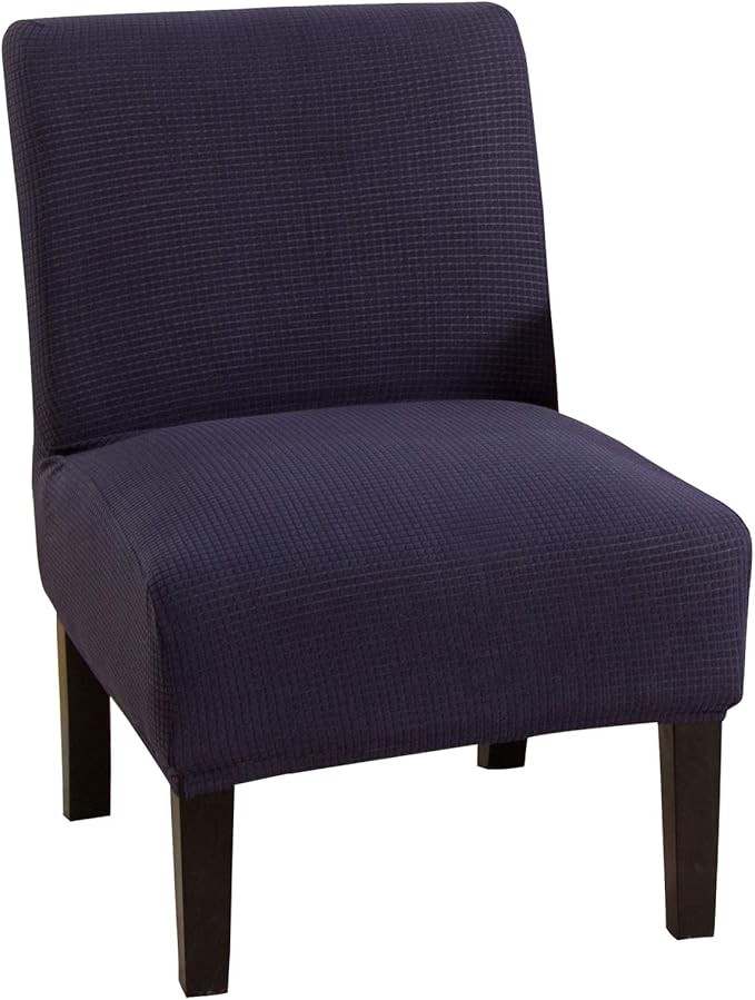 WaterProof Armless Accent Chair Cover, Large Size Accent Chair