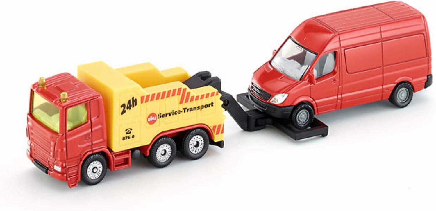 Amazon ジク Siku レッカー車 故障車牽引 Sk1667 ミニカー ダイキャストカー おもちゃ