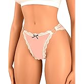 Banamic Seamless Underwear for Women Sexy Bikini Panties Lace Ladies Hipster Panties