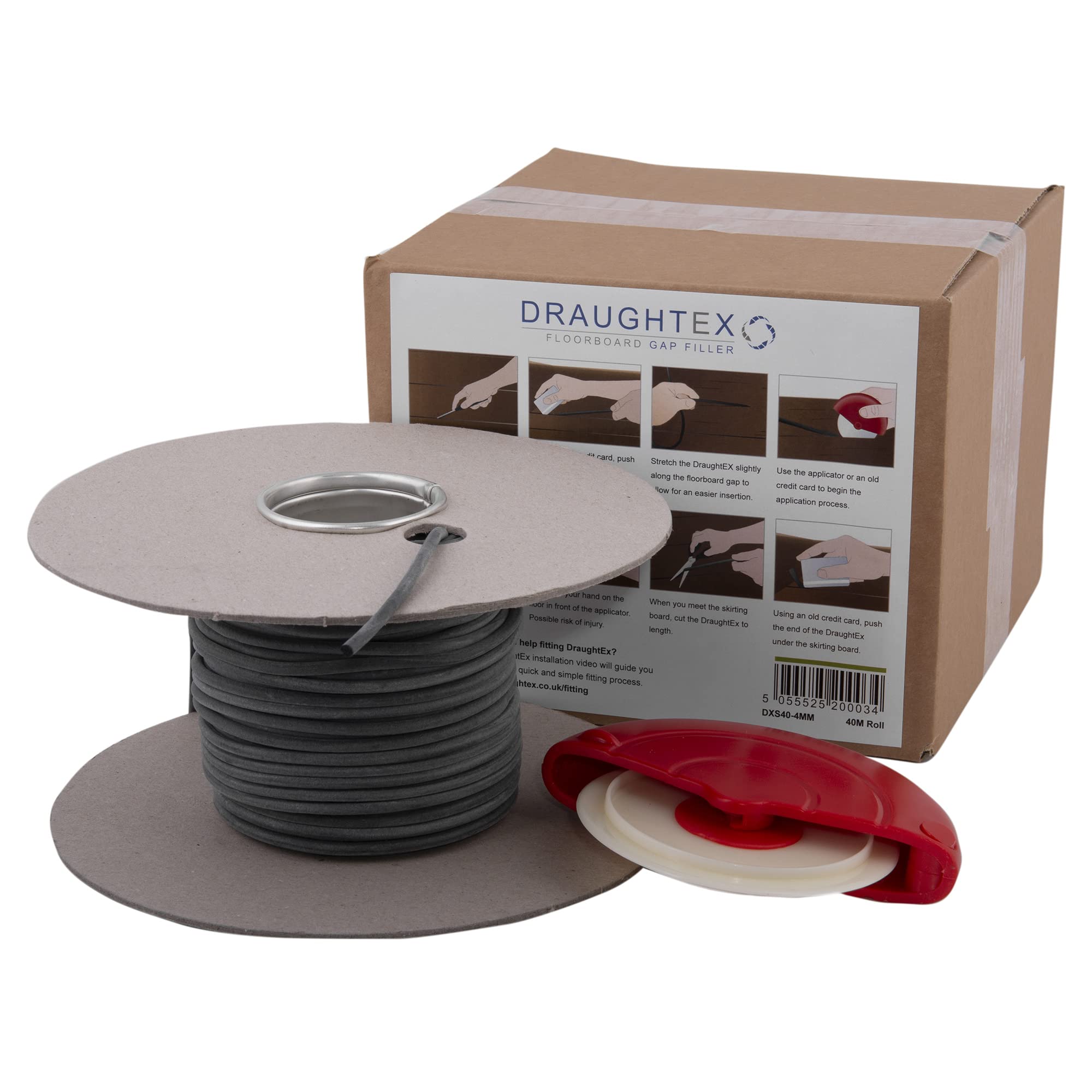 DraughtEx - 4mm Width (40m Roll)