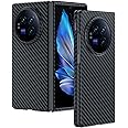 AFYTX Case for Vivo X Fold 3 Pro, Aramid Fiber Back Cover Super Light and Thin Case Strong Impact Resistance Minimalist Design Protective Cover for Vivo X Fold 3 Pro