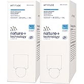 ATTITUDE Liquid Laundry Detergent Refill, EWG Verified, HE Compatible, Plant-Based & Vegan, Natural Laundry Soap, Wildflowers Scent, 160 Loads, 135.26 Fl Oz (Pack of 2)