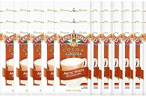 SUPOOBE Land O' Lakes Hot Cocoa Mix, Arctic White, 1.25 oz (35g), 30 Packets