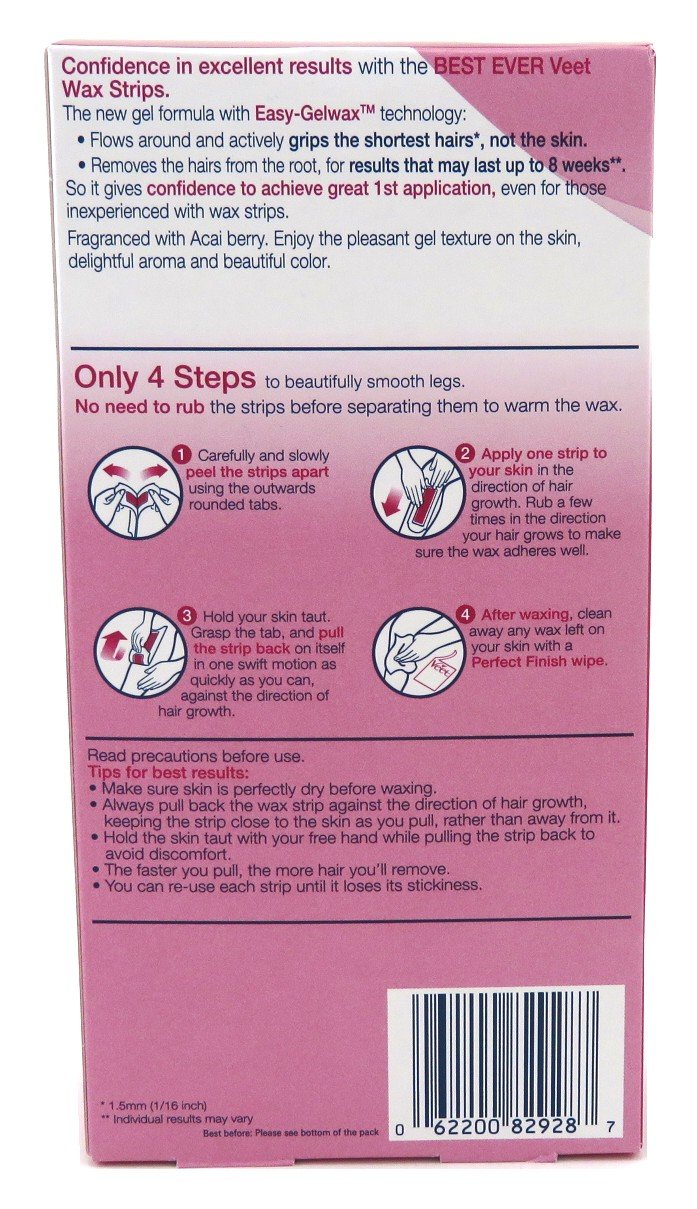 Amazon Com Veet Leg Body Hair Removal Kit Sensitive Formula