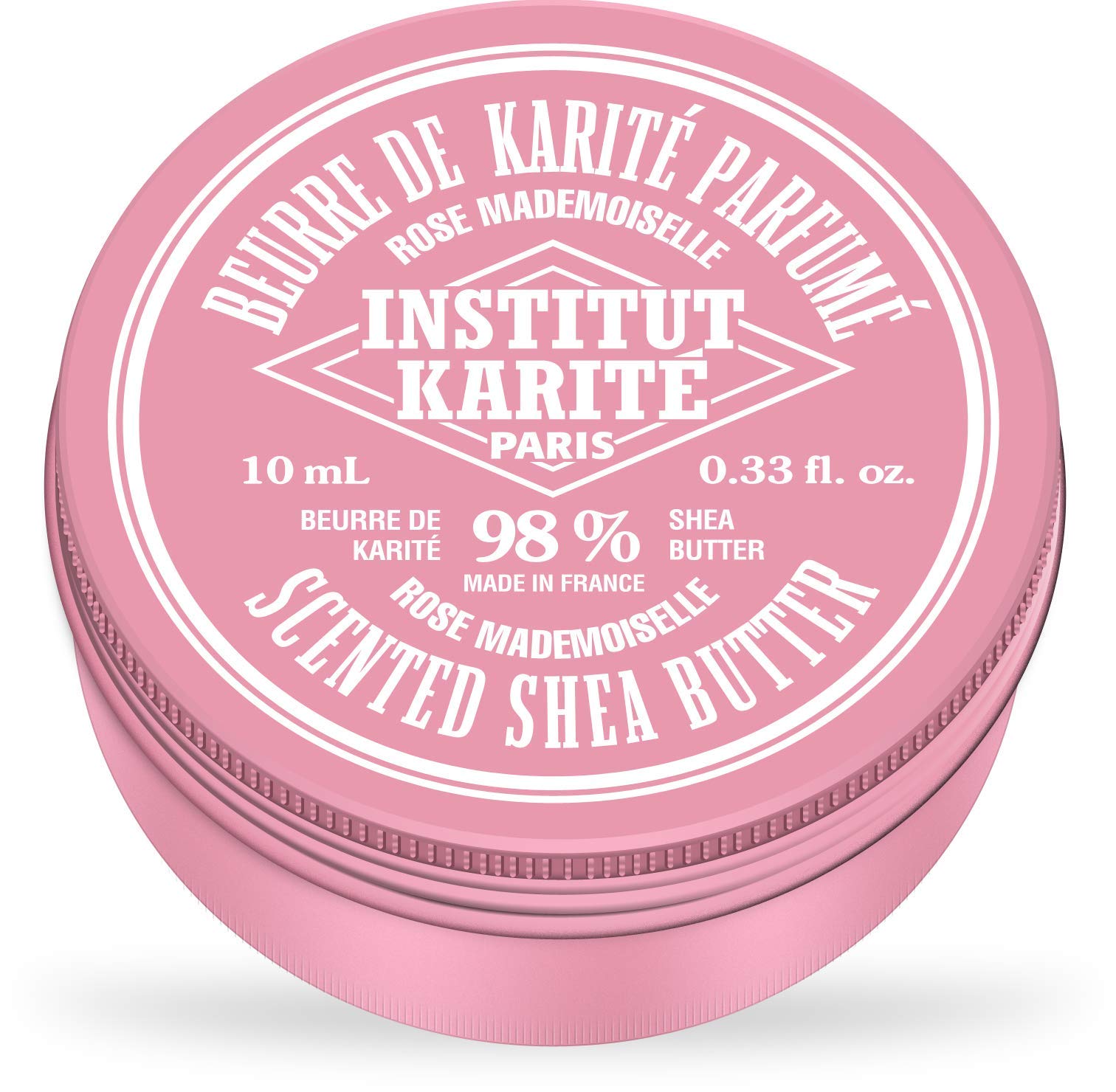 Institut Karite Paris Rose Mademoiselle Face, Body & Hair Scented Shea Butter 10ml