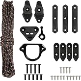 Atader Kayak Anchor Trolley Kit, Anchor Trolley System for Kayak Canoe
