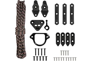 Atader Kayak Anchor Trolley Kit, Anchor Trolley System for Kayak Canoe