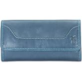 Frye Women's Melissa Wallet, Steel, One Size