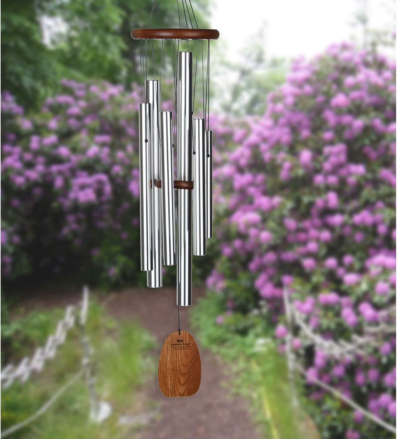 Woodstock Chimes adsr español Romance Timbre, Color Plateado ...