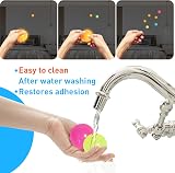 Gytera 4 Pcs Sticky Balls Ceiling Glow in the Dark Fidget Toys view 5