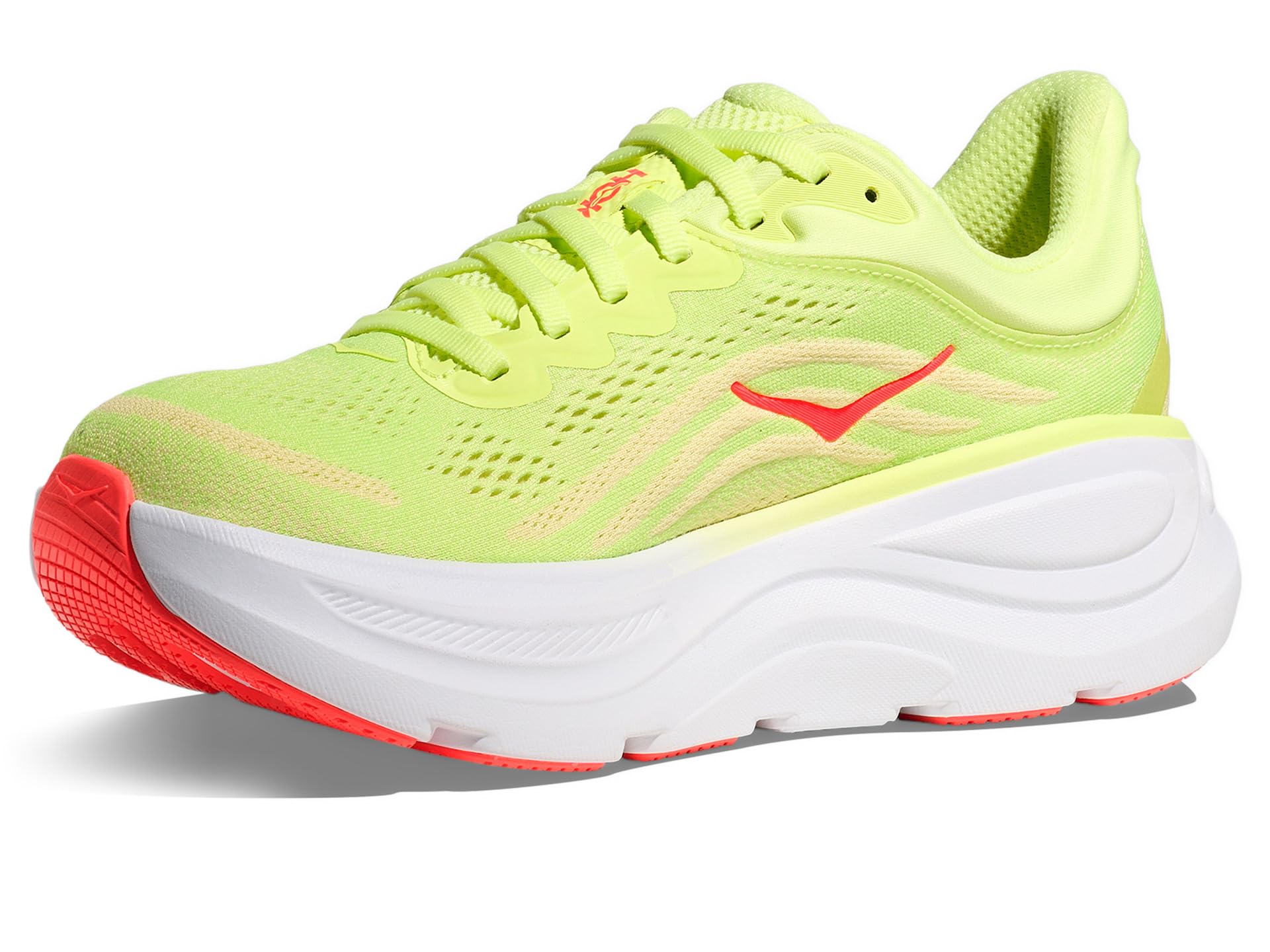 Hoka Women's Bondi 9 Neon Yuzu/Sunlight 7.5 Medium Image