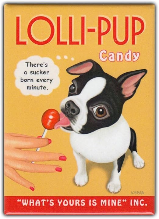 retro boston terrier