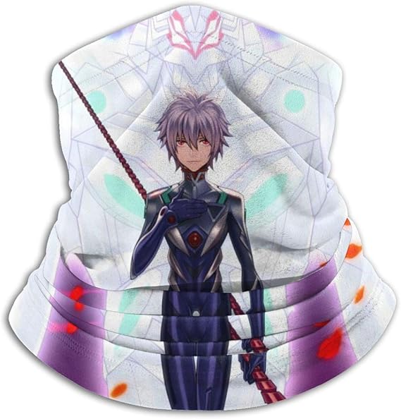 Amazon Lmijng ネックウォーマー 新世紀エヴァンゲリオン Eva Nerv スヌード 多機能 ストール 防寒 マジックスカーフ フリーサイズ 冬 防風 帽子 フェイスマスク ヘアバンド 男女兼用 アイマスク スポーツ 日常 ファクション ヘッドバンド マジックスカーフ 服