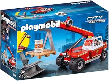 amazon playmobil fire engine