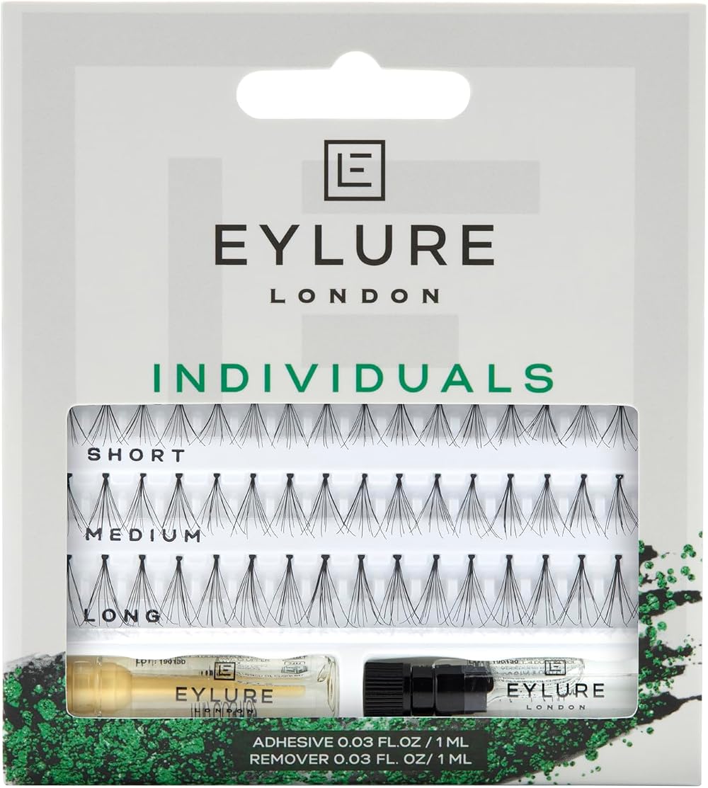 Eylure Individual Cluster Lashes SML Short Medium Long Flare Faux Mink