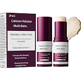 Reepic Cosmer 2-Pack Calcium Multi Balm Stick -Collagen Moisturizing Balm Stick for Face,Eyes & Neck, Anti-Wrinkle Eye Cream,