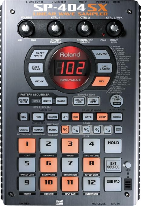 Roland SP404SX - Sp404 sx caja de ritmos: Amazon.es: Instrumentos musicales
