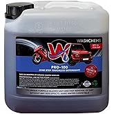Wash Chems Pro 100 Touchless Car Wash Detergent Soap Concentrate No Brushing 4L (Heavy-Duty) Commercial Grade Professional Auto Active Foam Cleaner