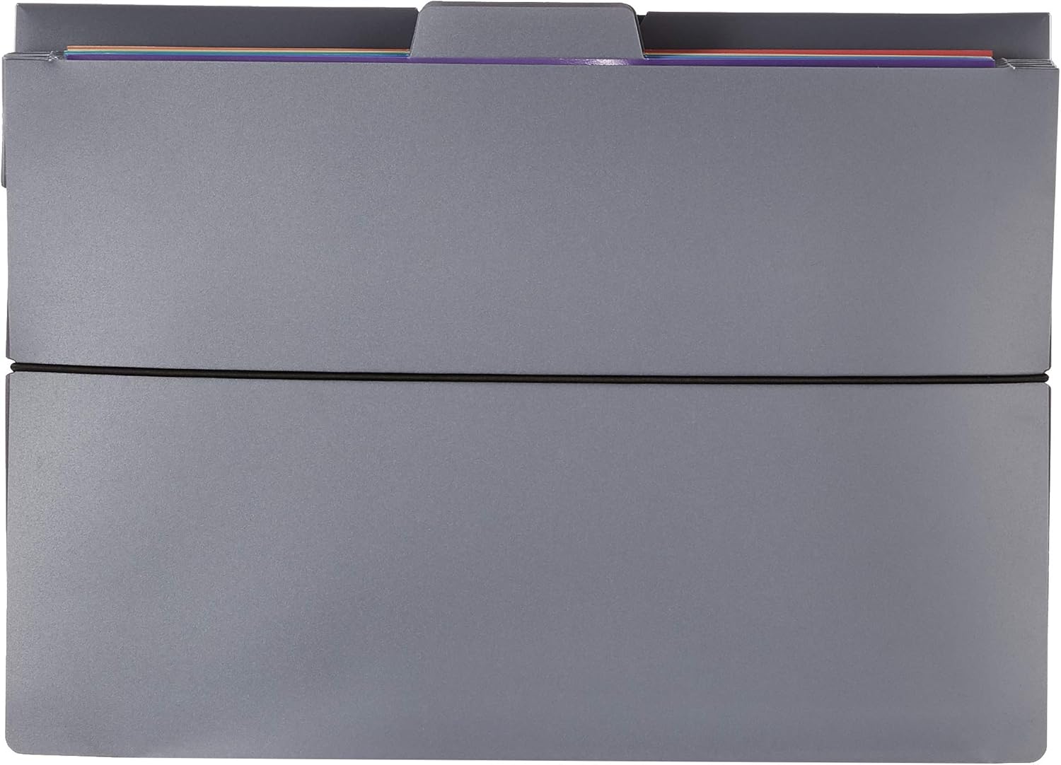 Basics Hanging 6 Pocket File Folders - Multicolor : Office Products