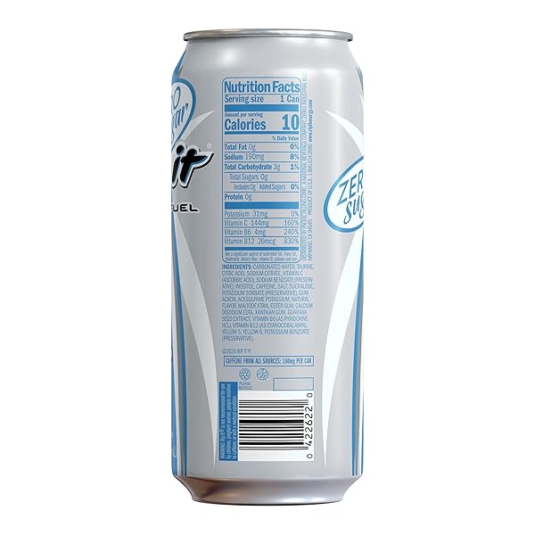 RIP-IT ENERGY DRINK | POWER ZERO SUGAR | SHARP CITRUS FLAVOR | 12-PACK (16OZ CANS) | 160MG CAFFEINE | SUGAR FREE | NO CRASH | HARDCORE ENERGY THAT RIPS!