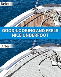 OCEANBROAD Self-Adhesive 96''x38'' Boat Flooring