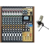 TASCAM Model 12 and TM-80 Studio Condenser Mic Bundle